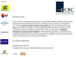 Convocatoria Asamblea General de Socios 2016